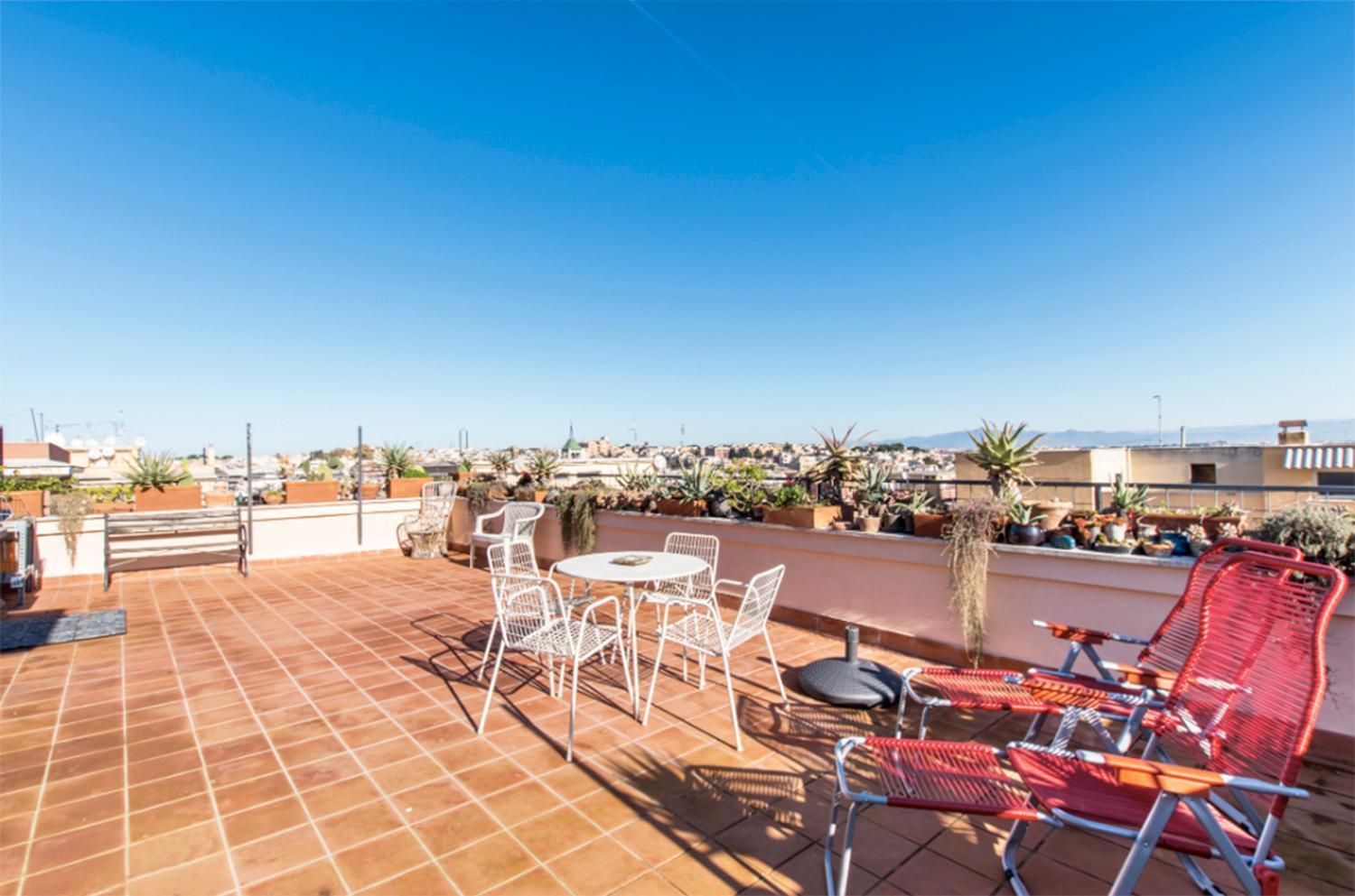 Appartement Rosa'S Terrace Roma Panoramic Penthouse Extérieur photo